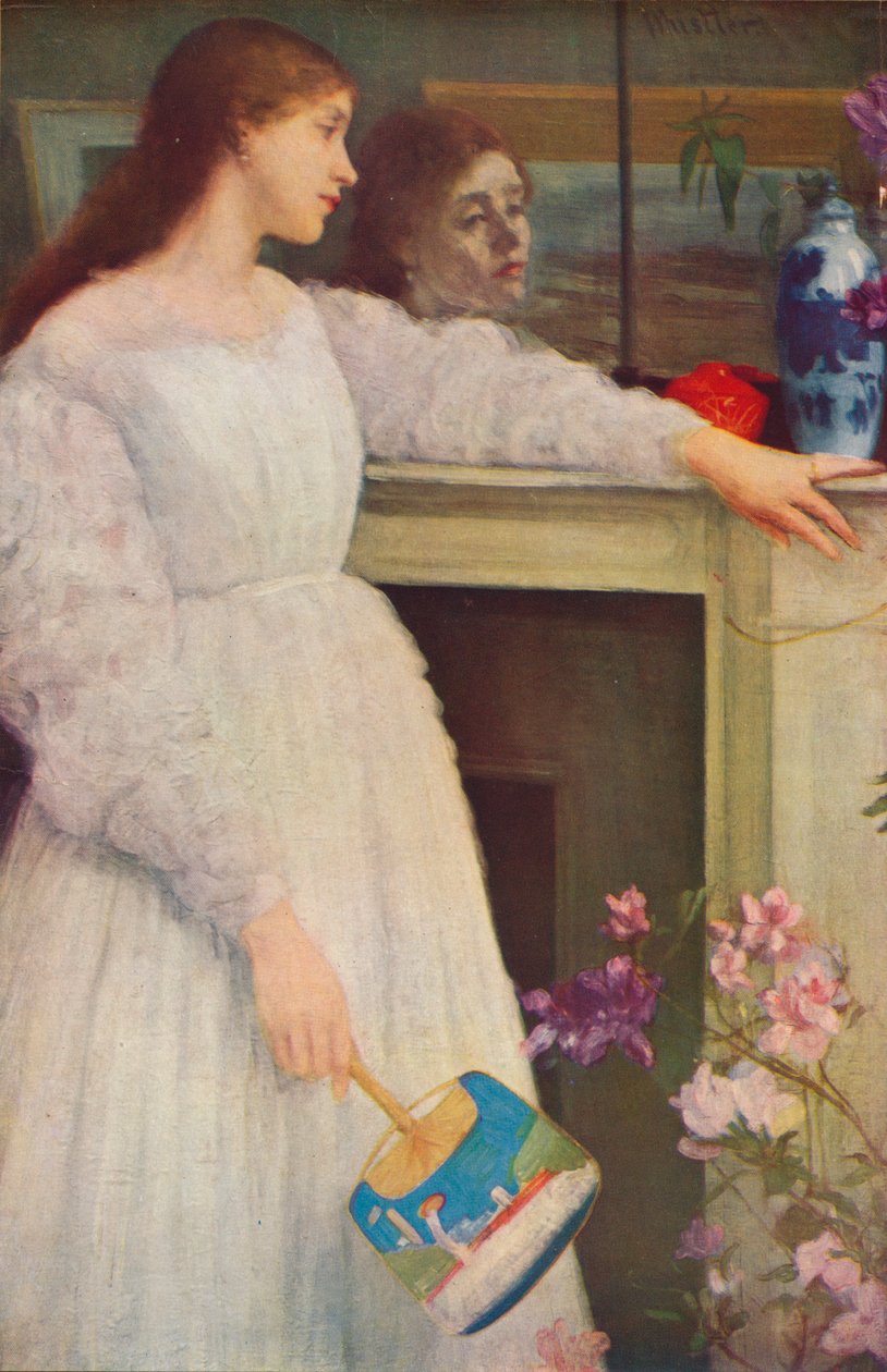 Das kleine weiße Mädchen, 1864, 1935 von James Abbott McNeill Whistler