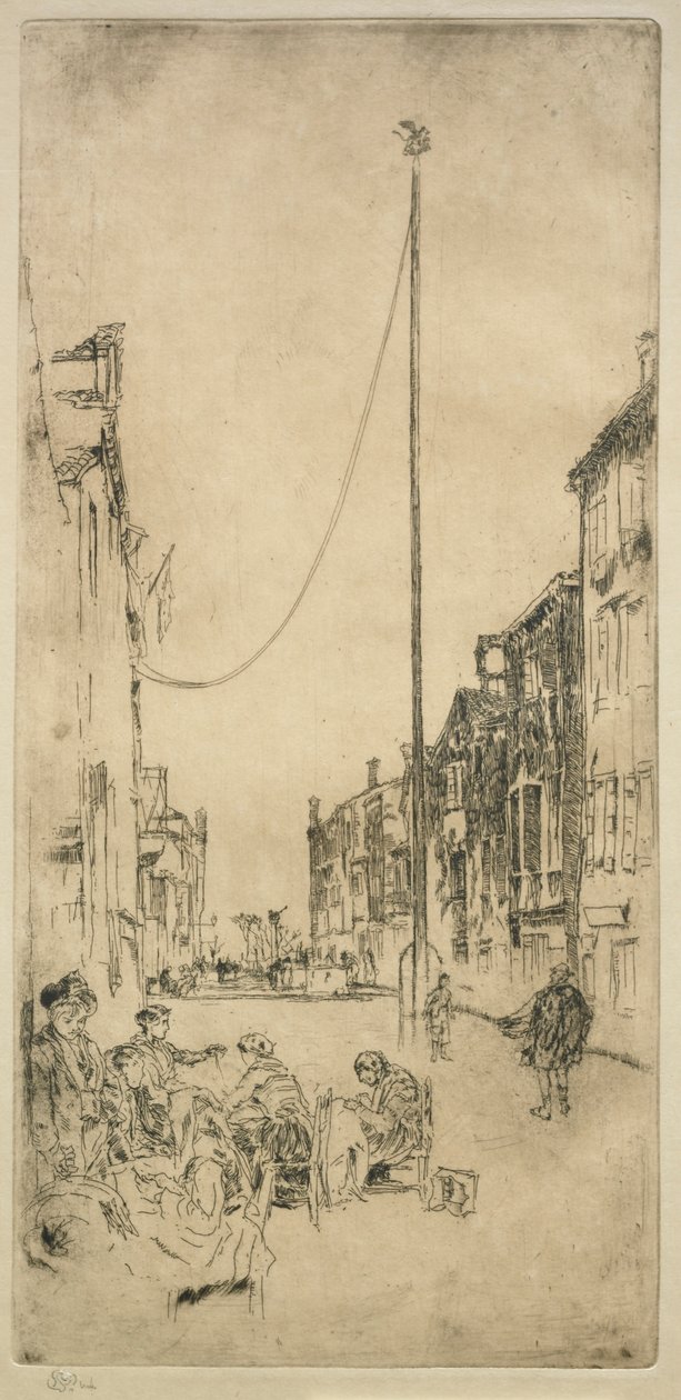 Der Mast von James Abbott McNeill Whistler