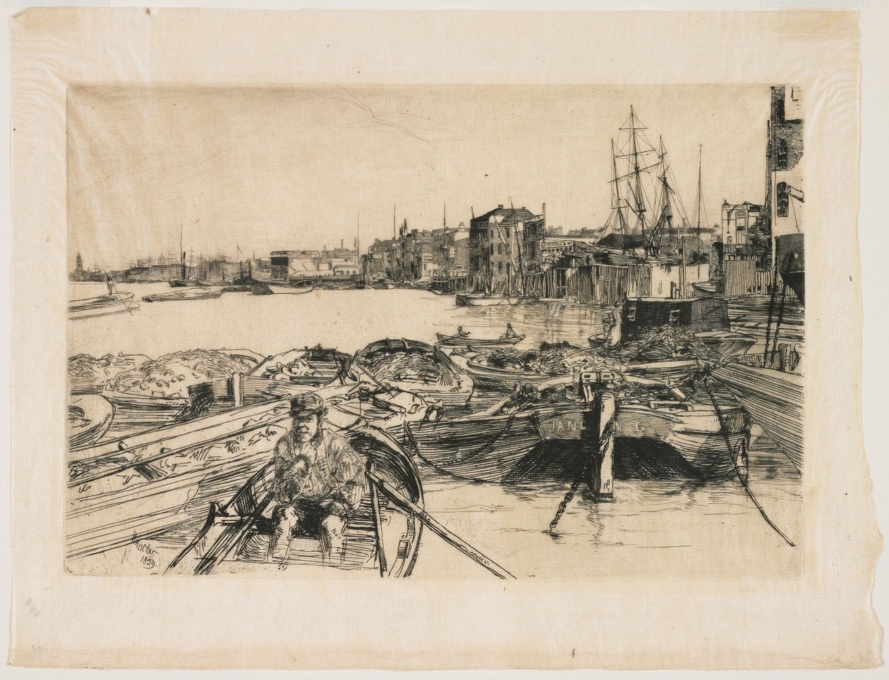 Der Teich von James Abbott McNeill Whistler