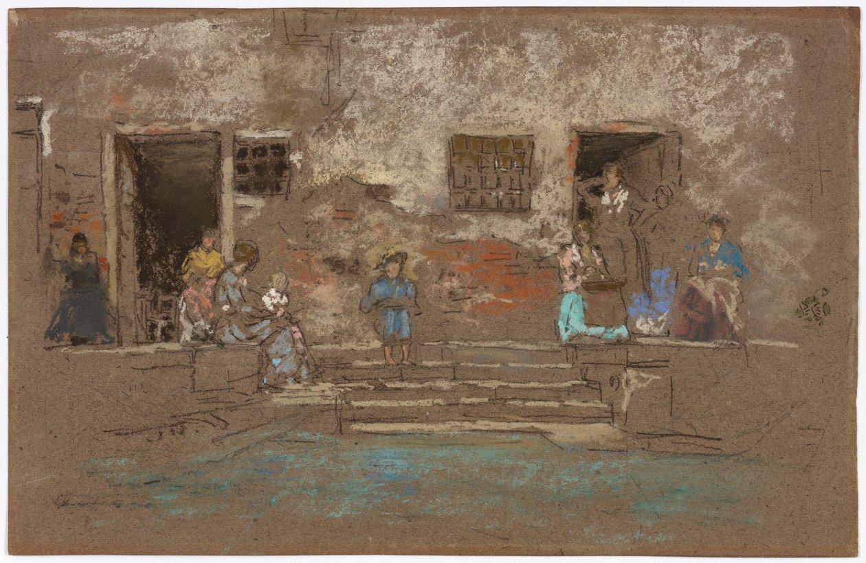Die Stufen von James Abbott McNeill Whistler
