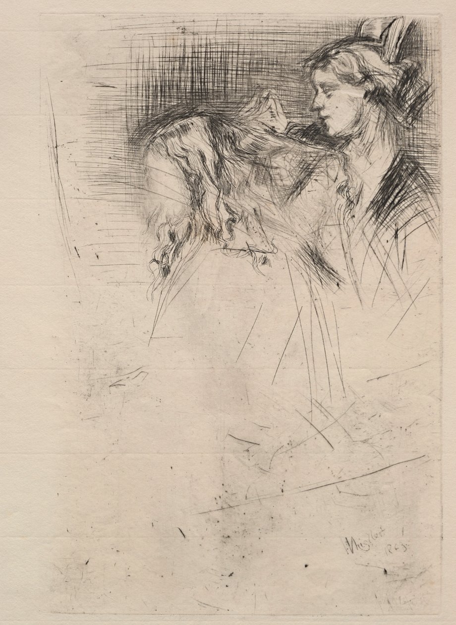 Die Toilette, 1863 von James Abbott McNeill Whistler