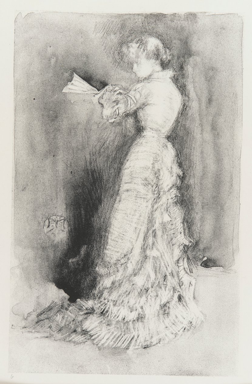Die Toilette, 1878 von James Abbott McNeill Whistler