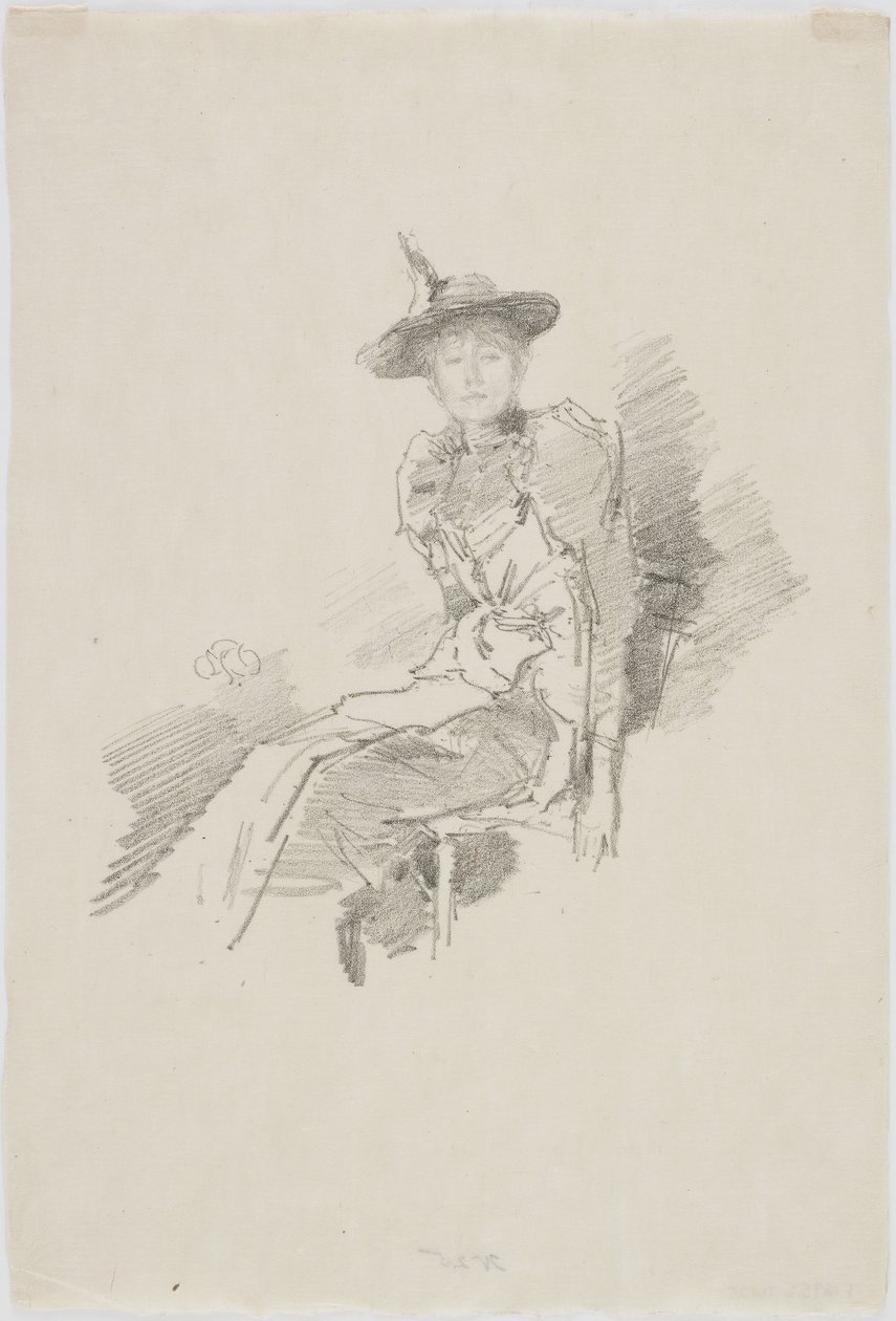 Der geflügelte Hut, 1890 von James Abbott McNeill Whistler