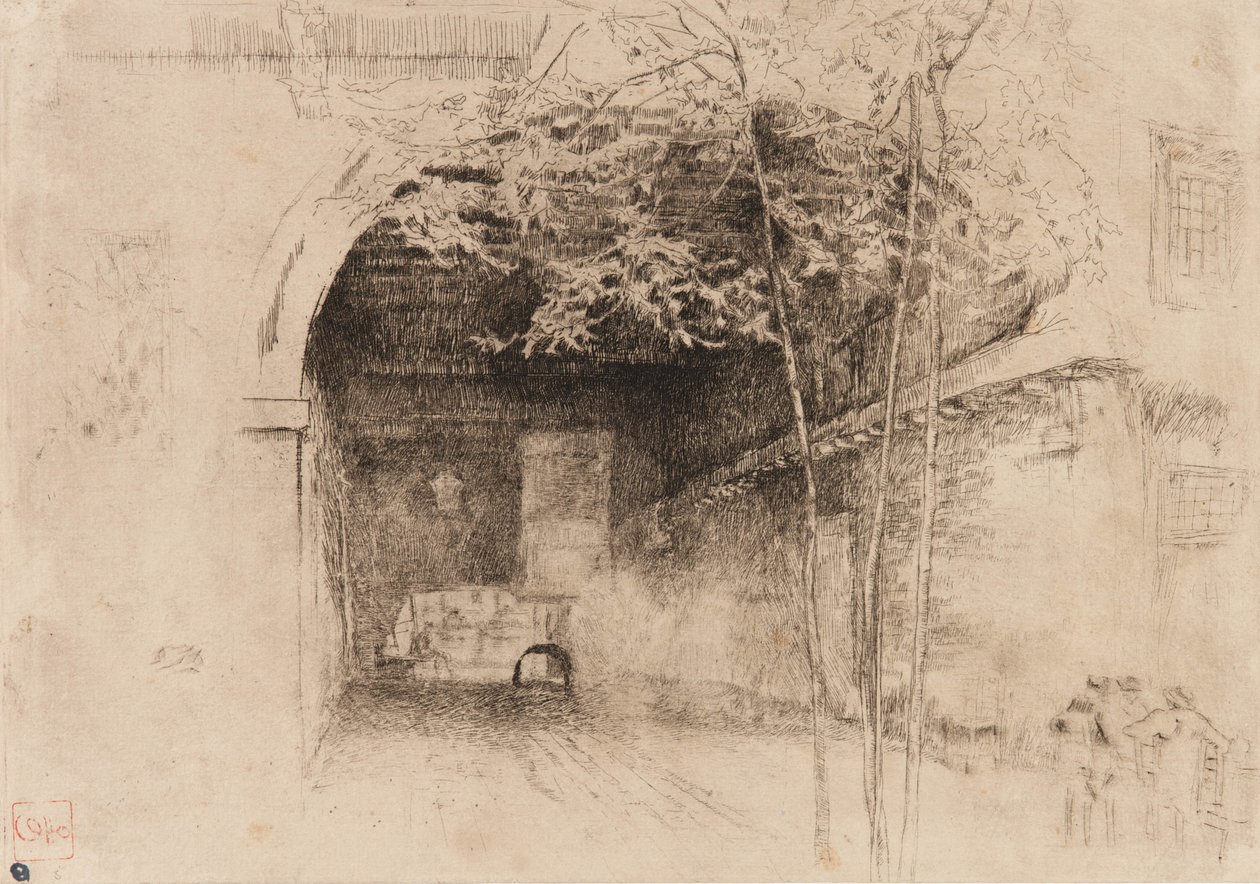Traghetto, 1879-1880 von James Abbott McNeill Whistler