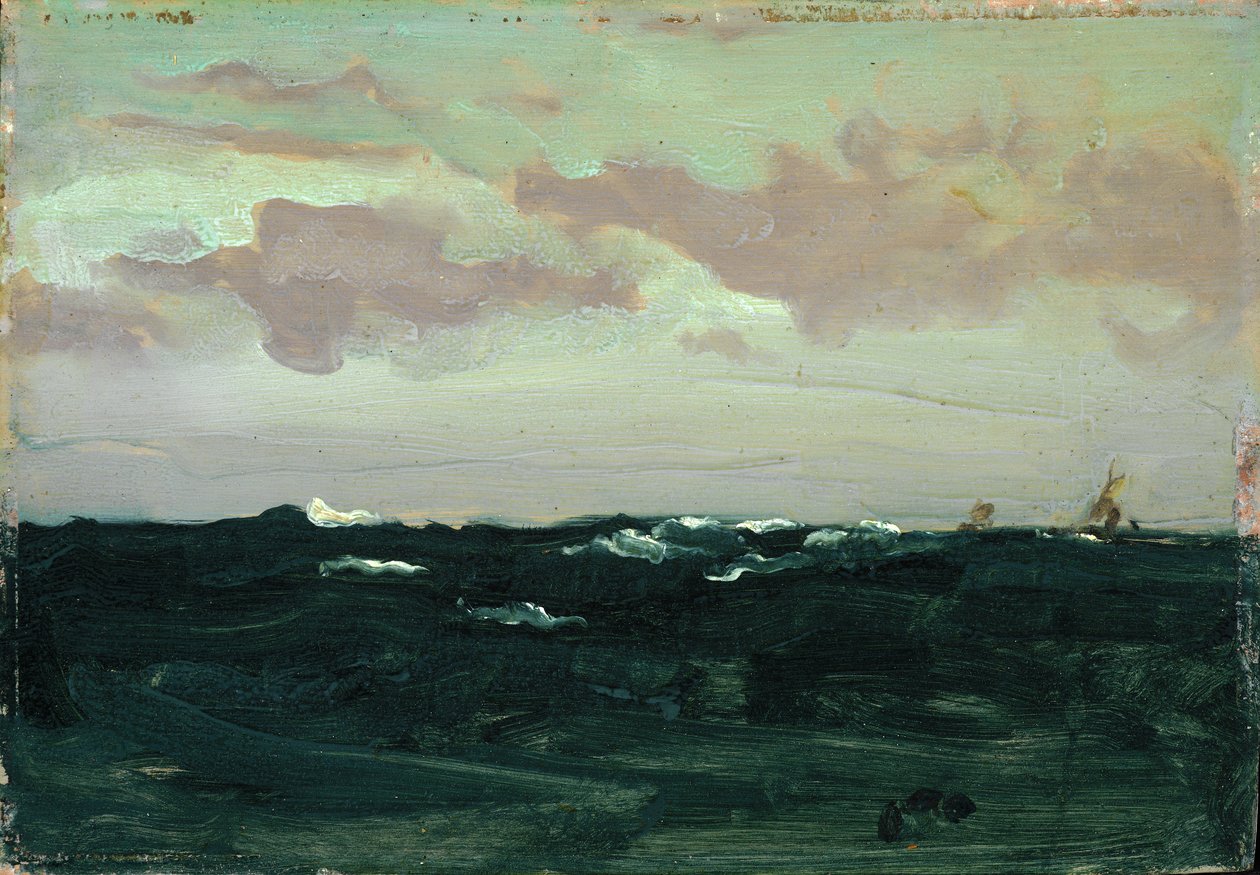 Violett und Blau: Unter den Rollern, ca. 1893 von James Abbott McNeill Whistler