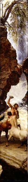 Schlacht der Kentauren von James Archer