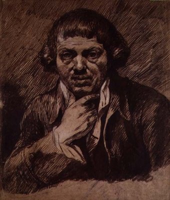 Selbstporträt, ca. 1800 von James Barry