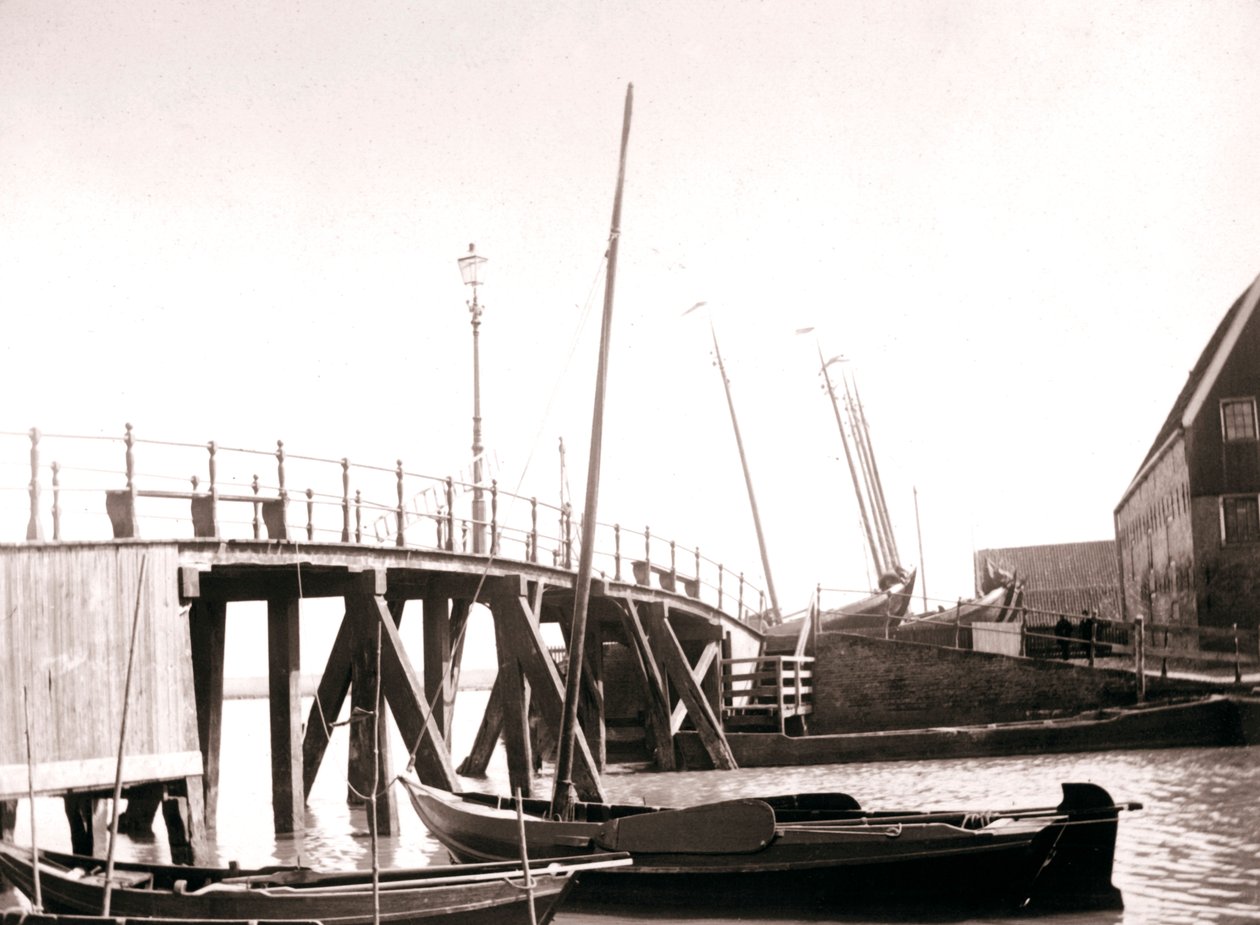 Kanalboote, Markeninsel, Niederlande, 1898 von James Batkin