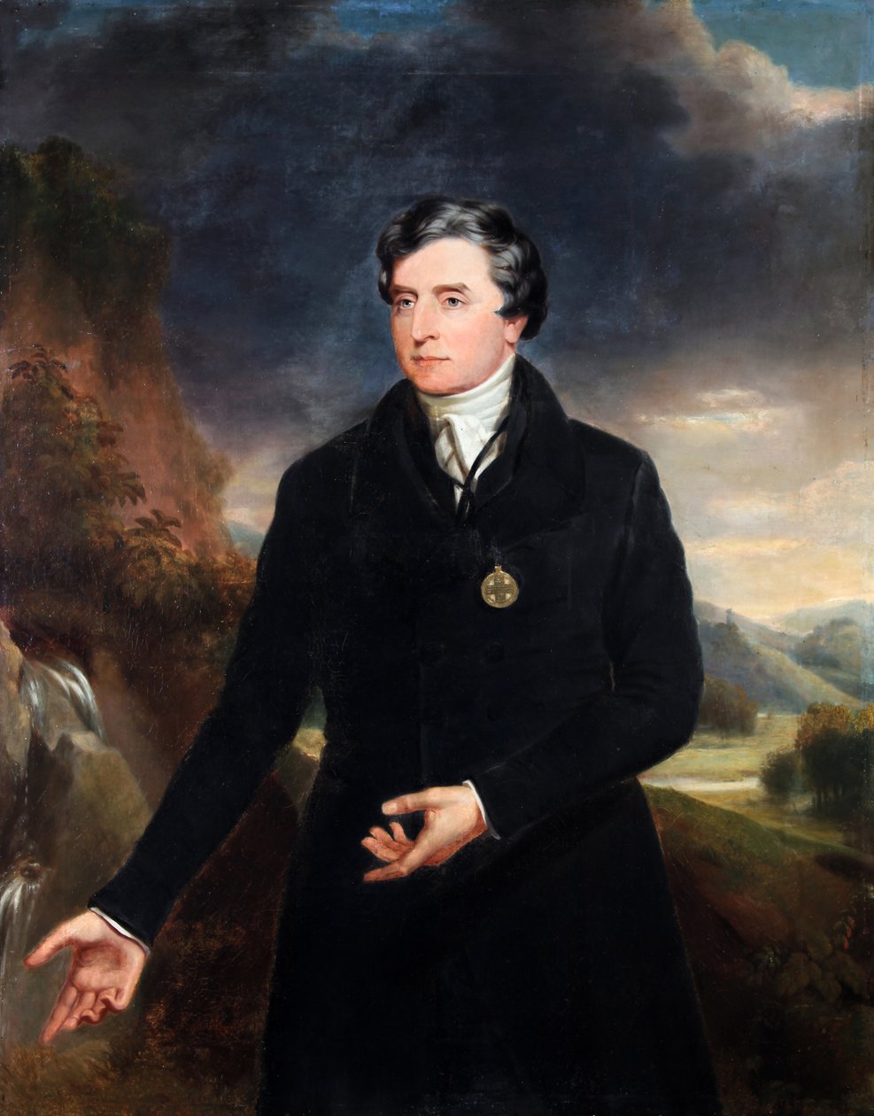 Porträt von Pater Theobald Mathew von James Butler Brenan