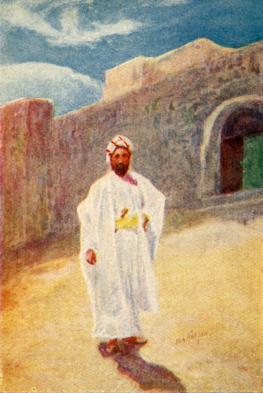 Ein östlicher Schreiber - Lukas vi. 7, ca. 1924. Schöpfer: James Clark, Henry A Harper von James Clark, Henry A Harper