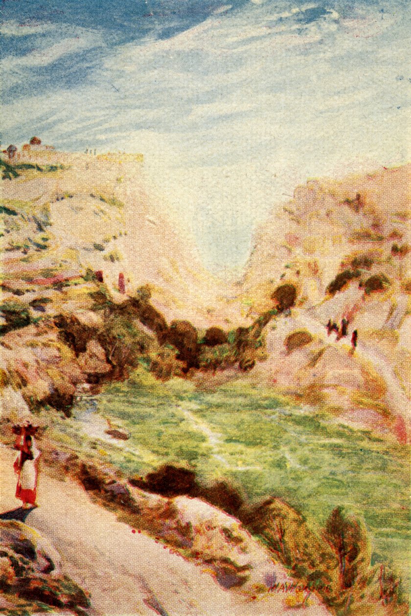 Jerusalem, Das Tal der Könige - Matt. xxiii. 37 von James Clark and Henry A Harper