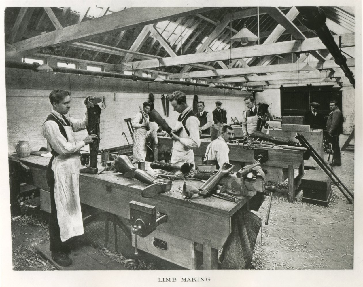 Das Prinzessin Louise Scottish Hospital für beinamputierte Matrosen und Soldaten im Erskine House von James Craig Annan