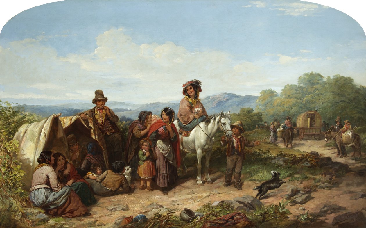 Das Aufbrechen des Lagers von James Curnock