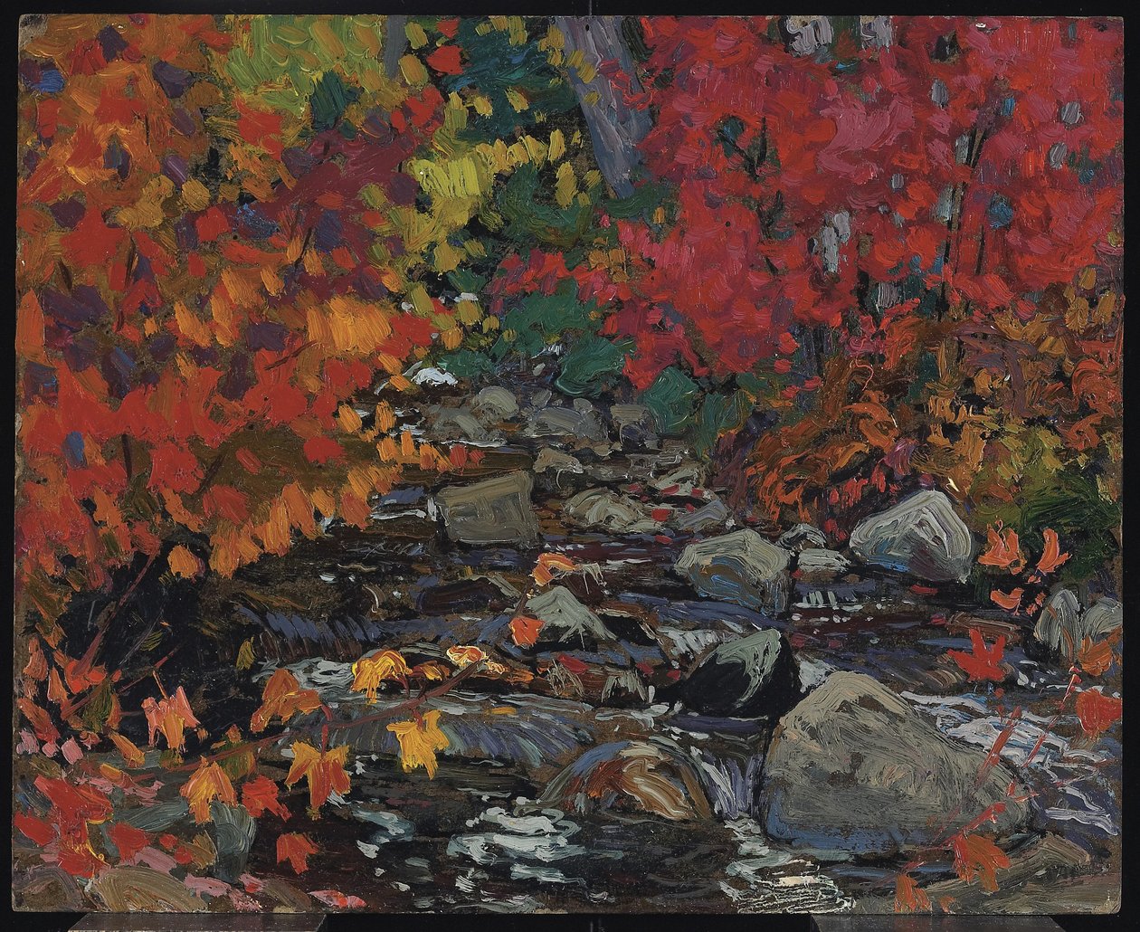 Herbstblätter, Batchewana, Algoma von James Edward Hervey Macdonald