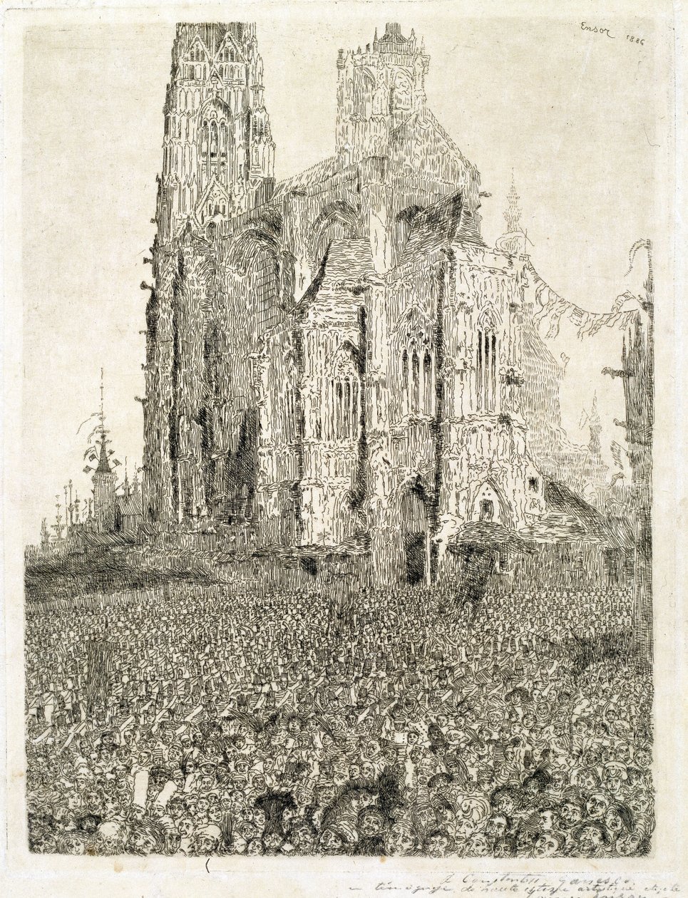 Die Kathedrale von James Ensor