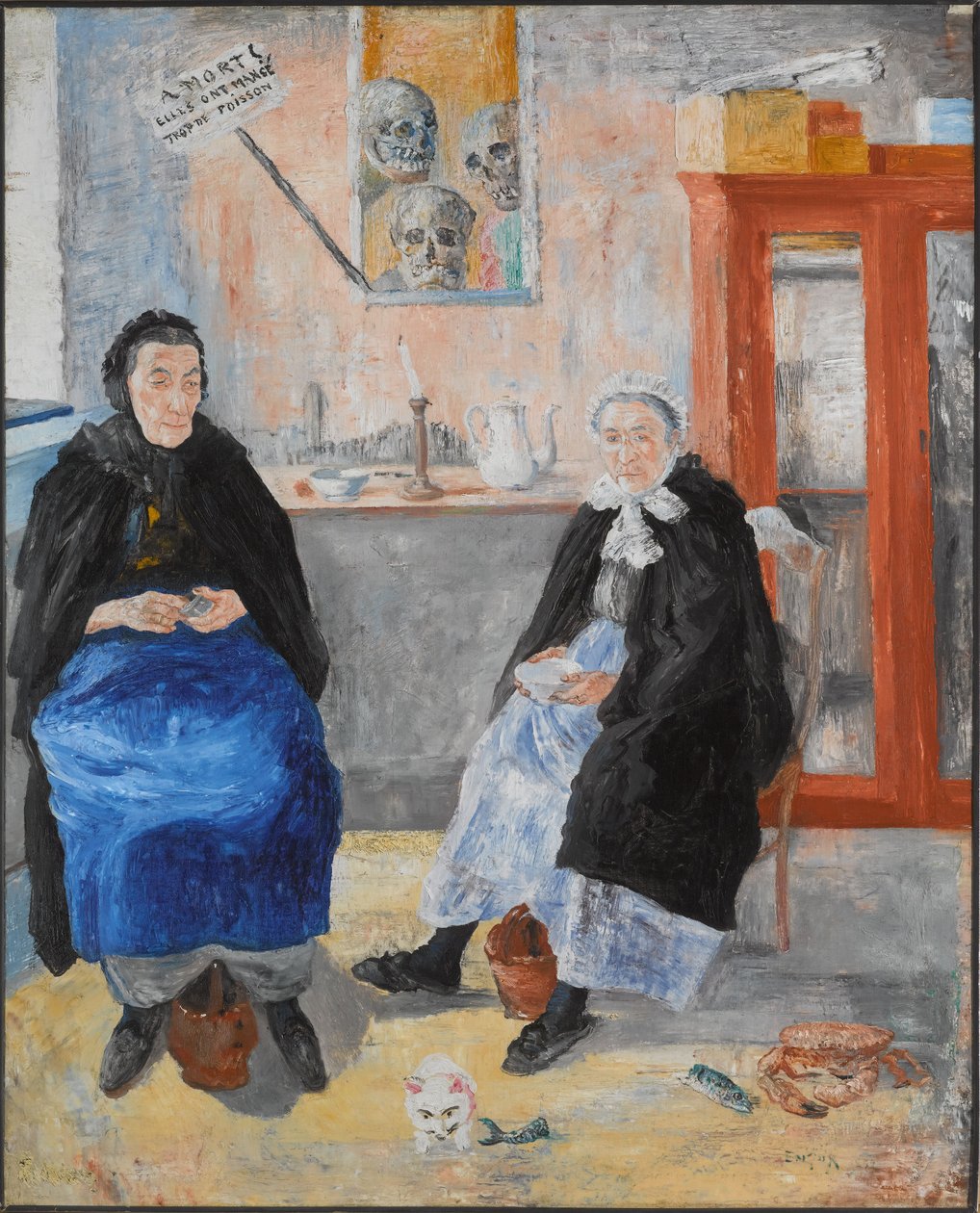 Die Fischweiber von James Ensor