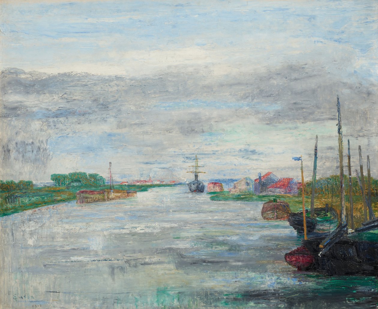 Der Kanal von James Ensor