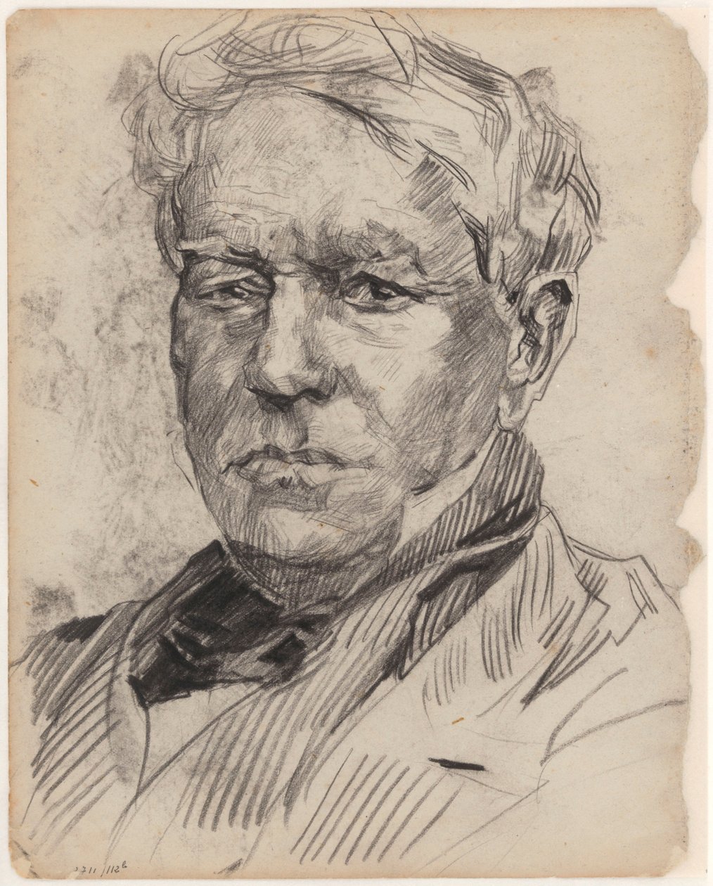 Porträt eines Mannes von James Ensor
