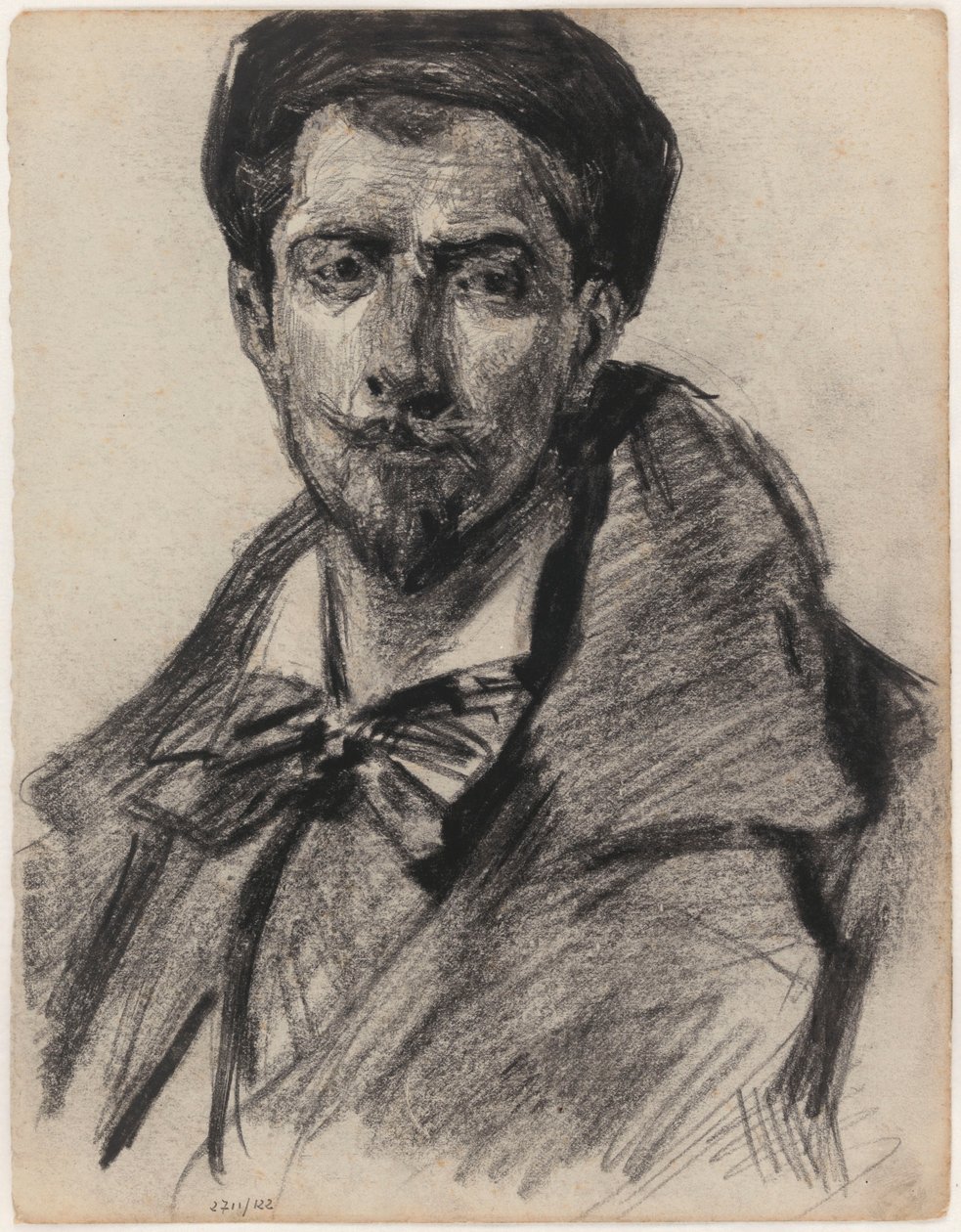 Porträt eines Mannes von James Ensor