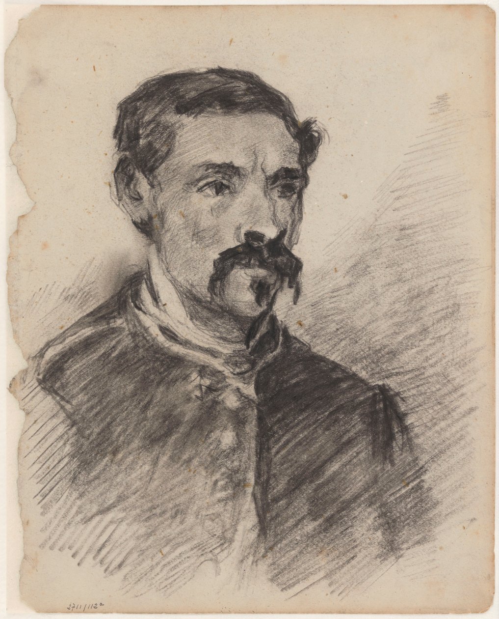 Porträt eines Mannes von James Ensor