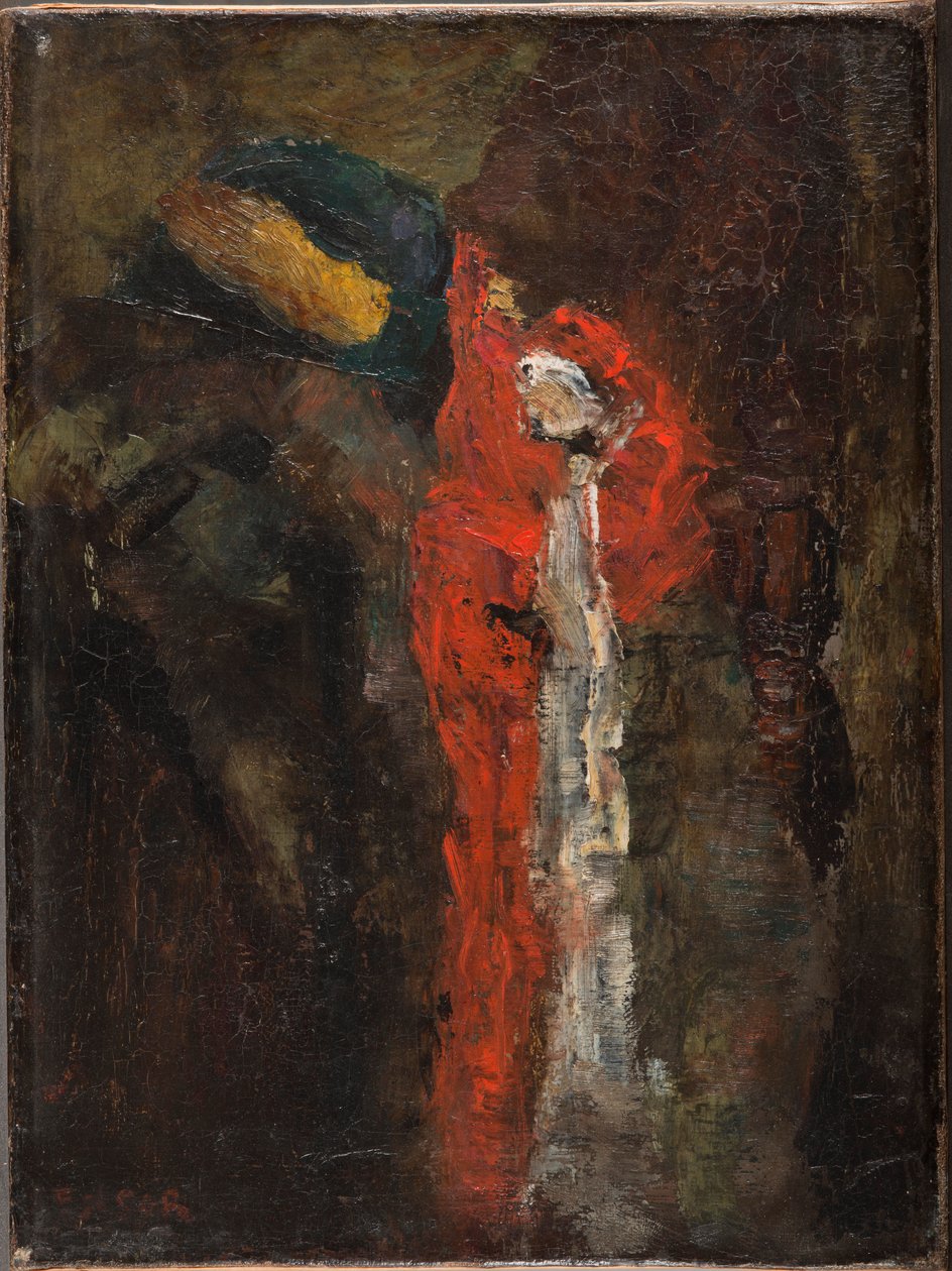 Stillleben (Stoffe) von James Ensor