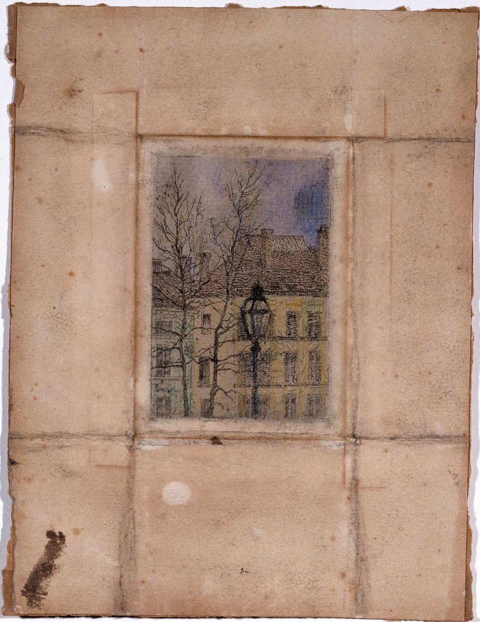 Straßenlaterne von James Ensor