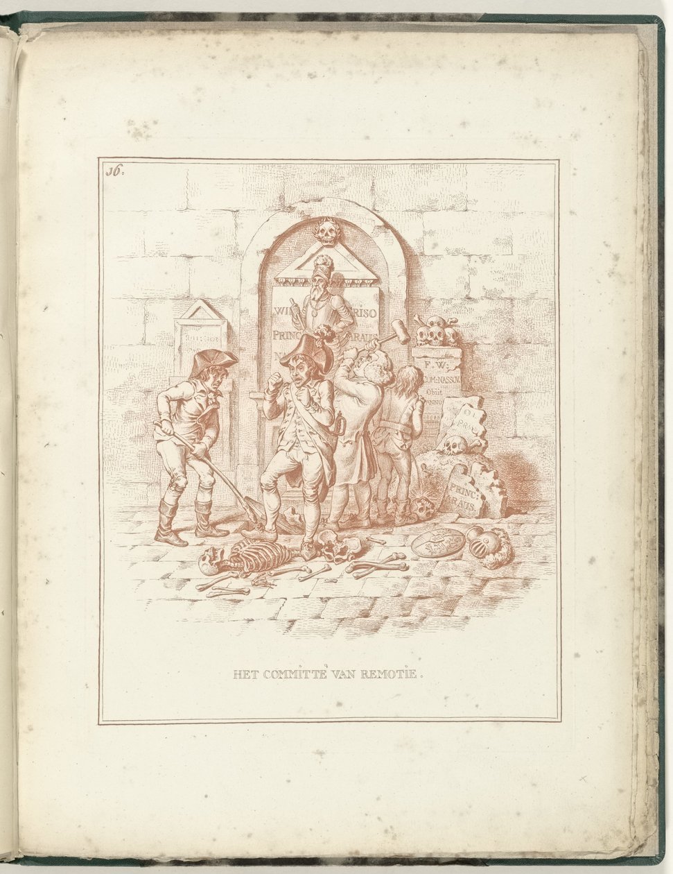 Komitee der Remotie, 1795 von James Gillray (possibly)