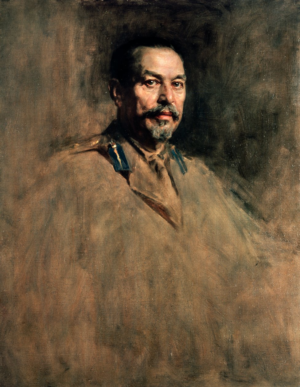 Porträt von Louis Botha (1862-1919), ca. 1919-1921, südafrikanischer Politiker, gemalt von James Guthrie (1859-1930). Südafrika, 20. Jahrhundert von James Guthrie