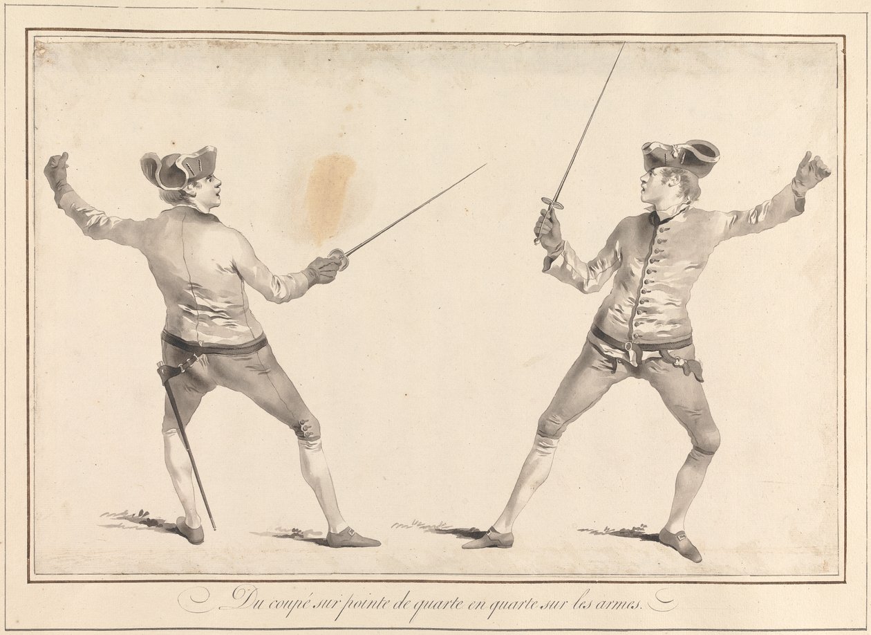 Du Coupé sur Pointe de Quarte en Quarte sur les Armes von James Gwin