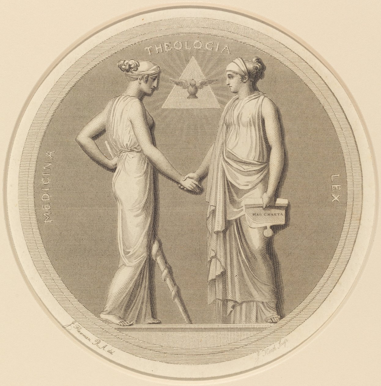 Medizin - Theologie - Recht von James Heath after John Flaxman