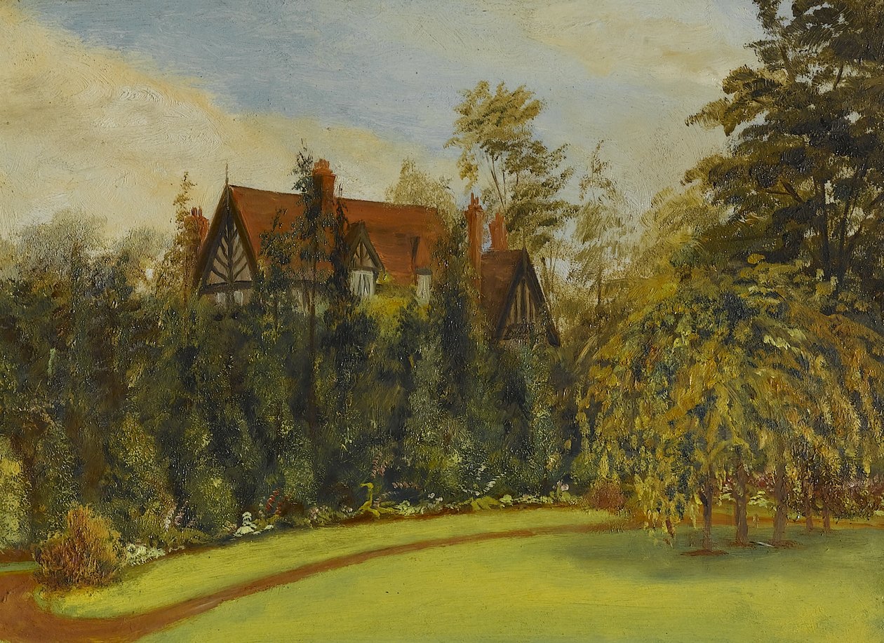 Broadwater vom Garten, frühes 20. Jahrhundert von James Henry Bambrick