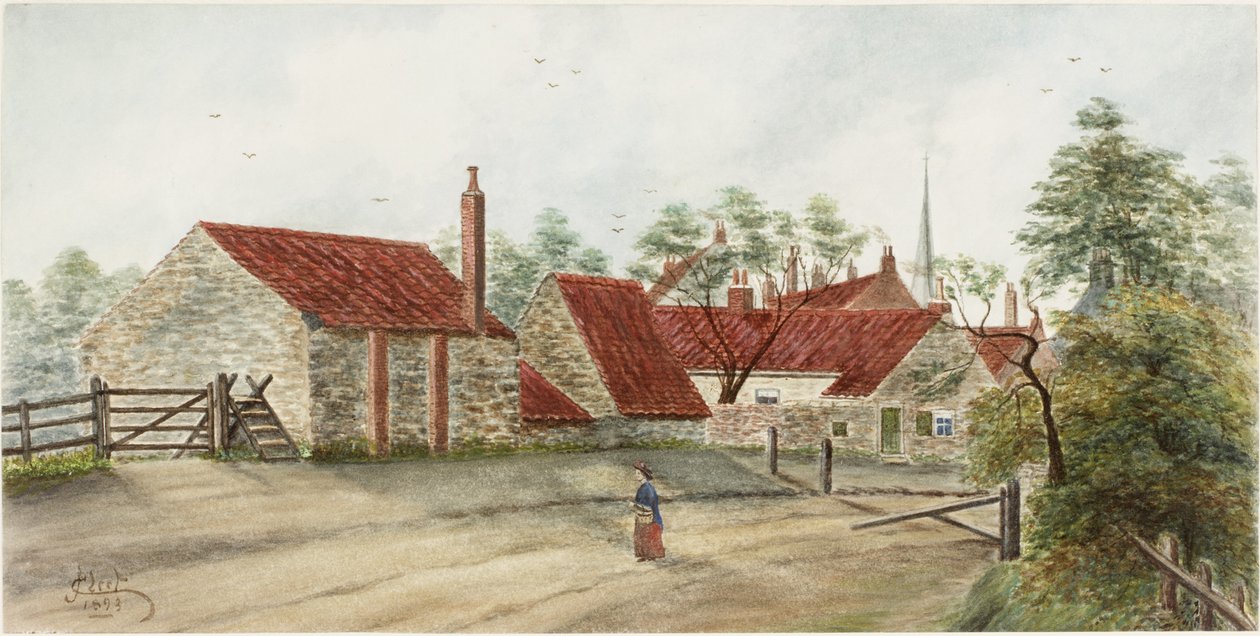 Silkeys Lane, Chirton, Northumberland von James Henry Cleet
