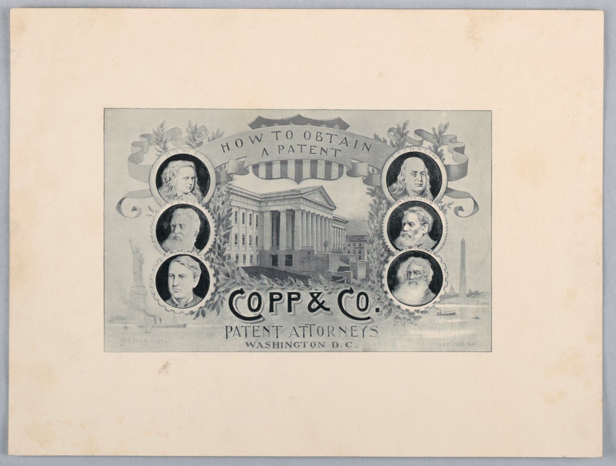 Halbtongravur: Wie man ein Patent erhält, Copp & Co. Patentanwälte, Washington, D.C. von James Henry Moser