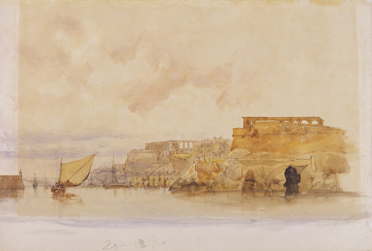 Ansicht von Valetta, Malta von James Holland