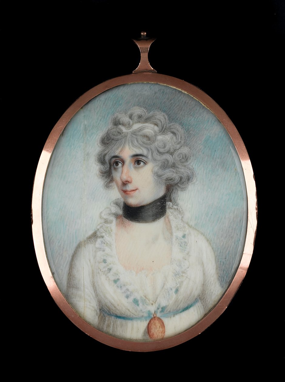 Unbekannte Dame (1801-1881), um 1820 von James Holmes