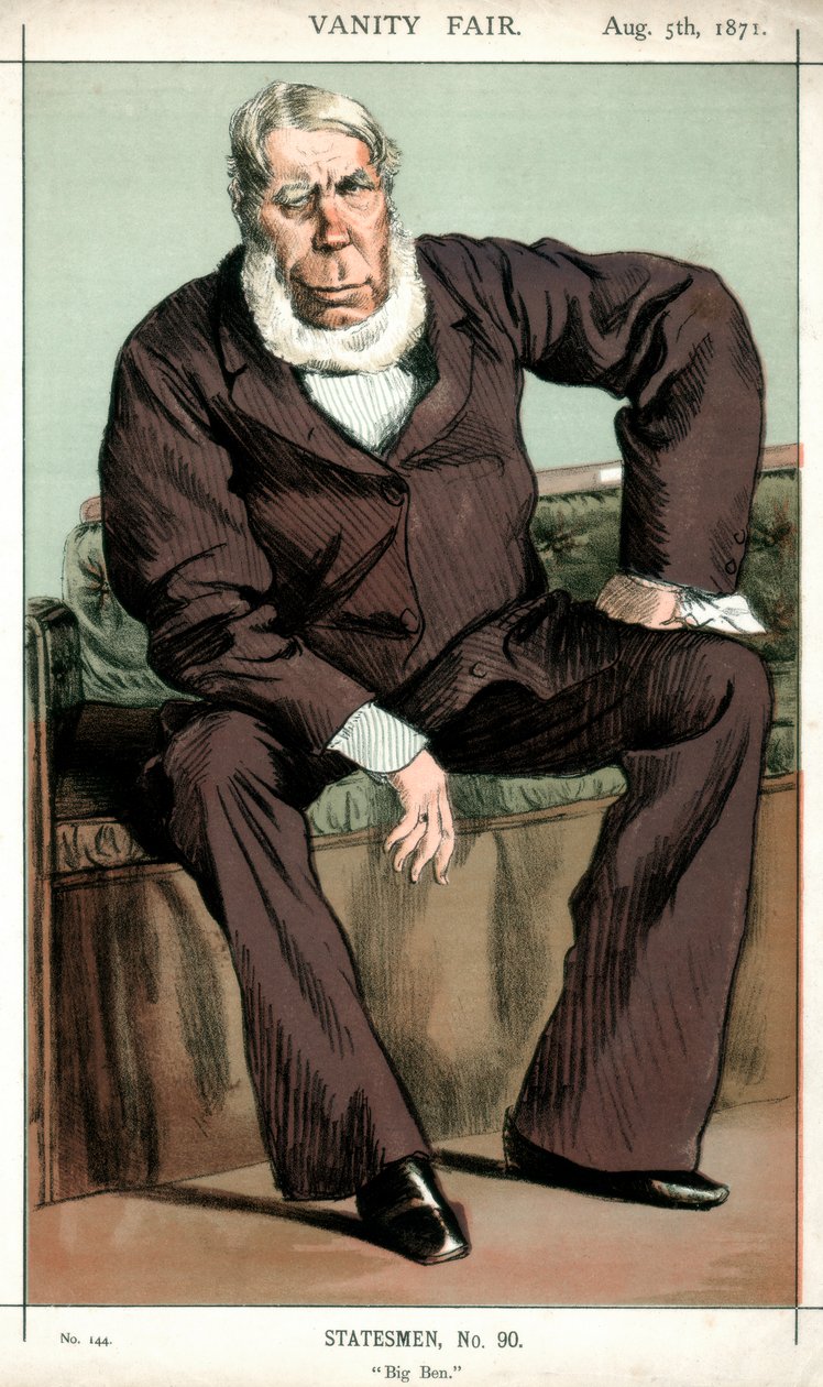 Big Ben George Bentinck, britischer Politiker von James Jacques Joseph Tissot