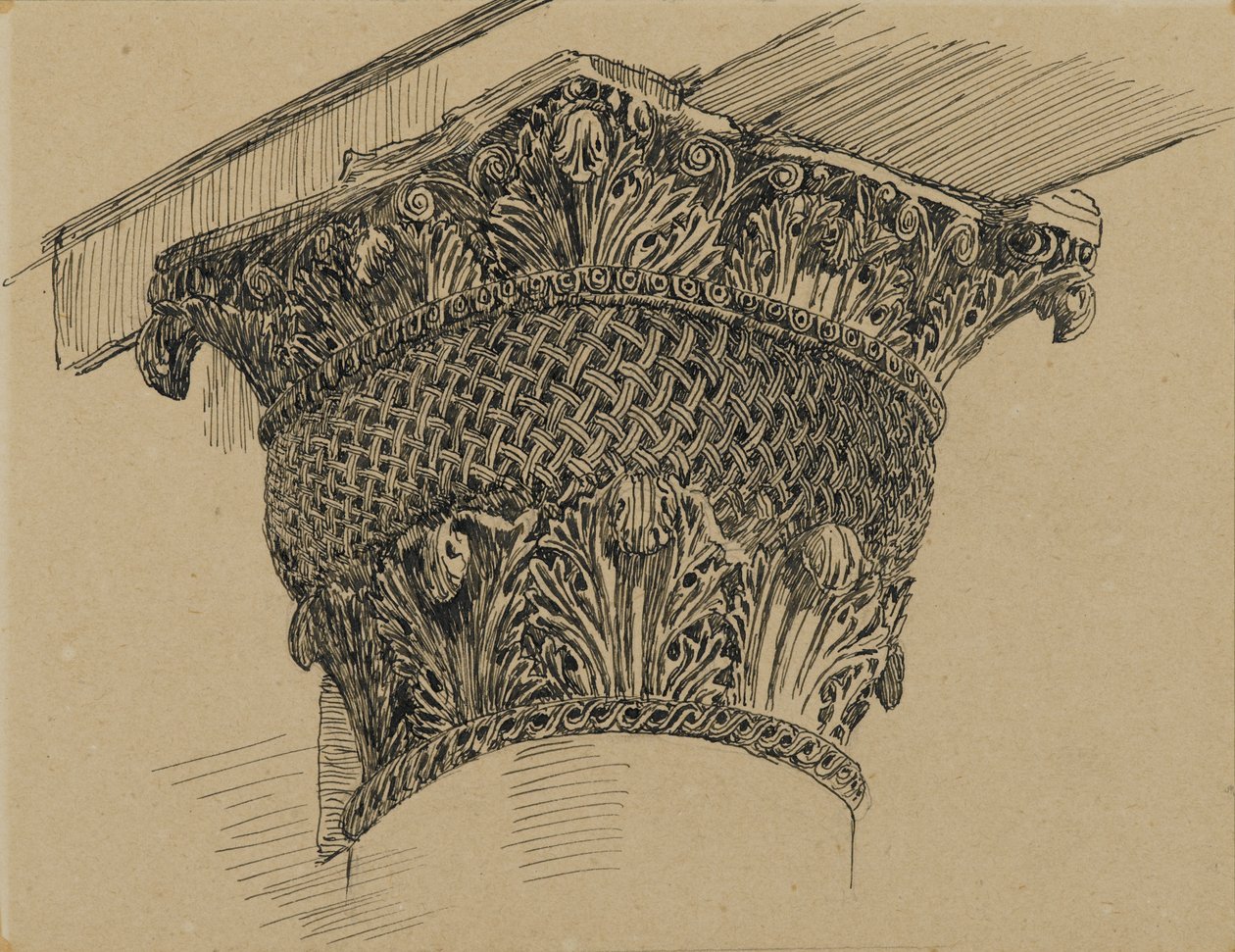 Kapitel aus der Moschee von El-Aksa, Illustration aus Das Leben unseres Herrn Jesus Christus, 1886-94 von James Jacques Joseph Tissot