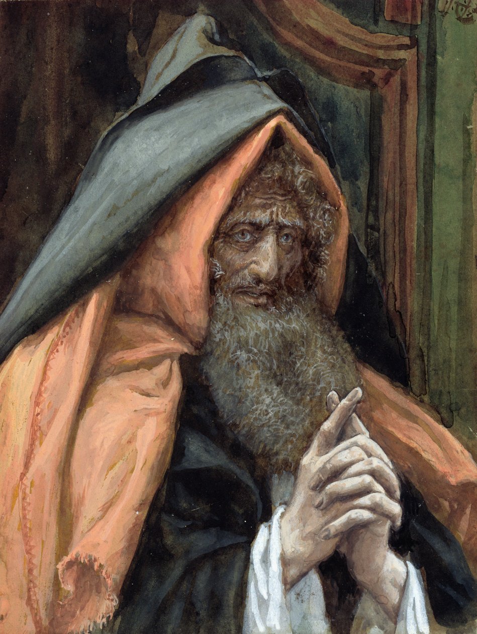 Joseph von Arimathäa, Illustration für Das Leben Christi von James Jacques Joseph Tissot