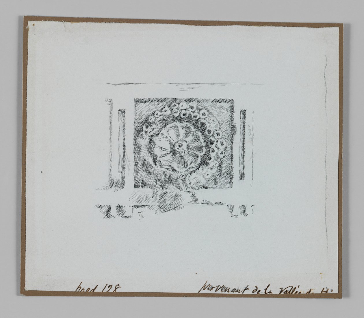 Jüdisches Ornament, Illustration aus Das Leben unseres Herrn Jesus Christus von James Jacques Joseph Tissot