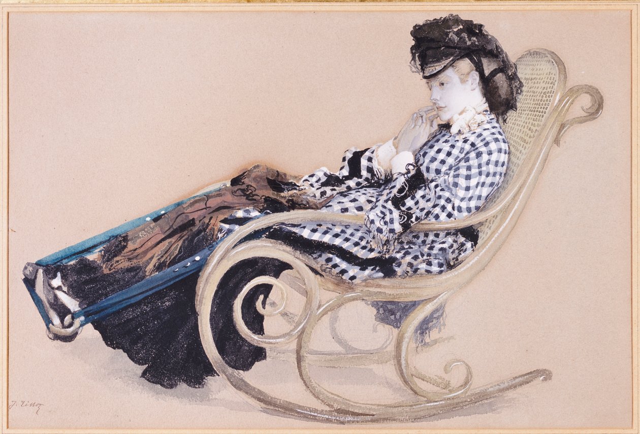 Studie für "Der letzte Abend" von James Jacques Joseph Tissot