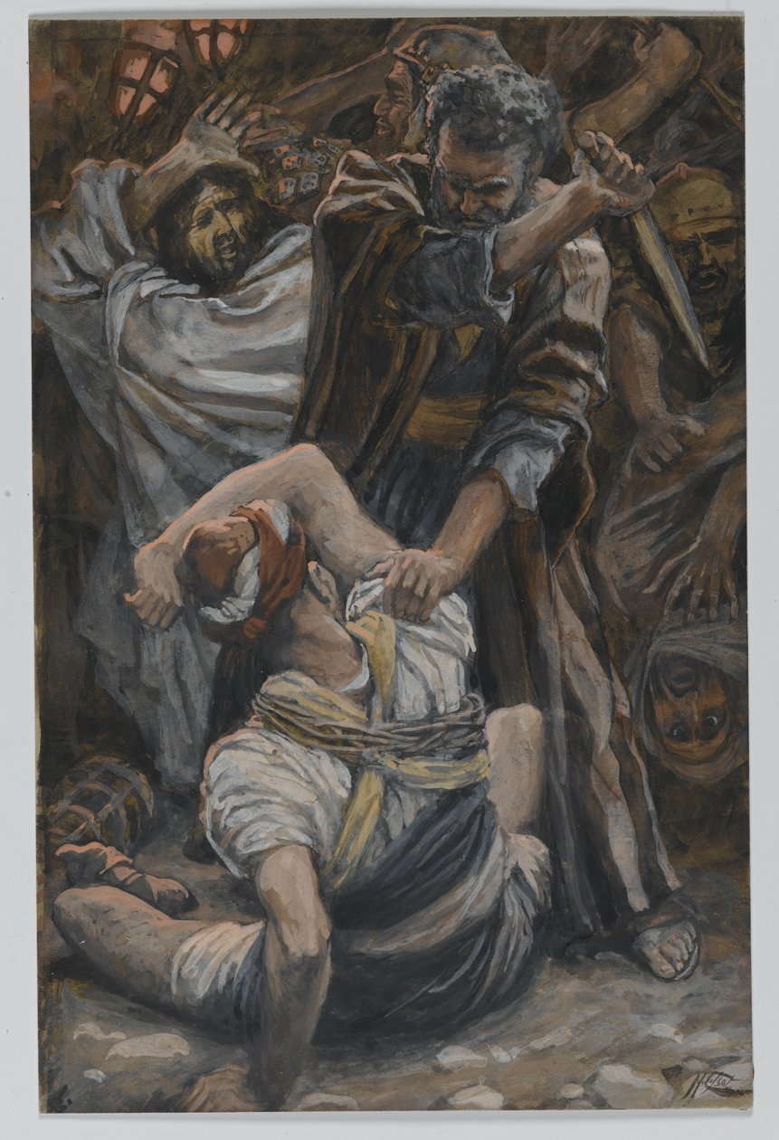 Das Ohr des Malchus, Illustration aus 