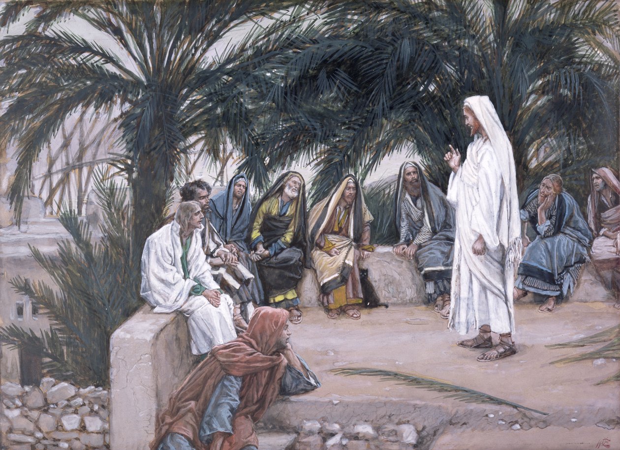 Die Ersten werden die Letzten sein, Illustration für Das Leben Christi von James Jacques Joseph Tissot
