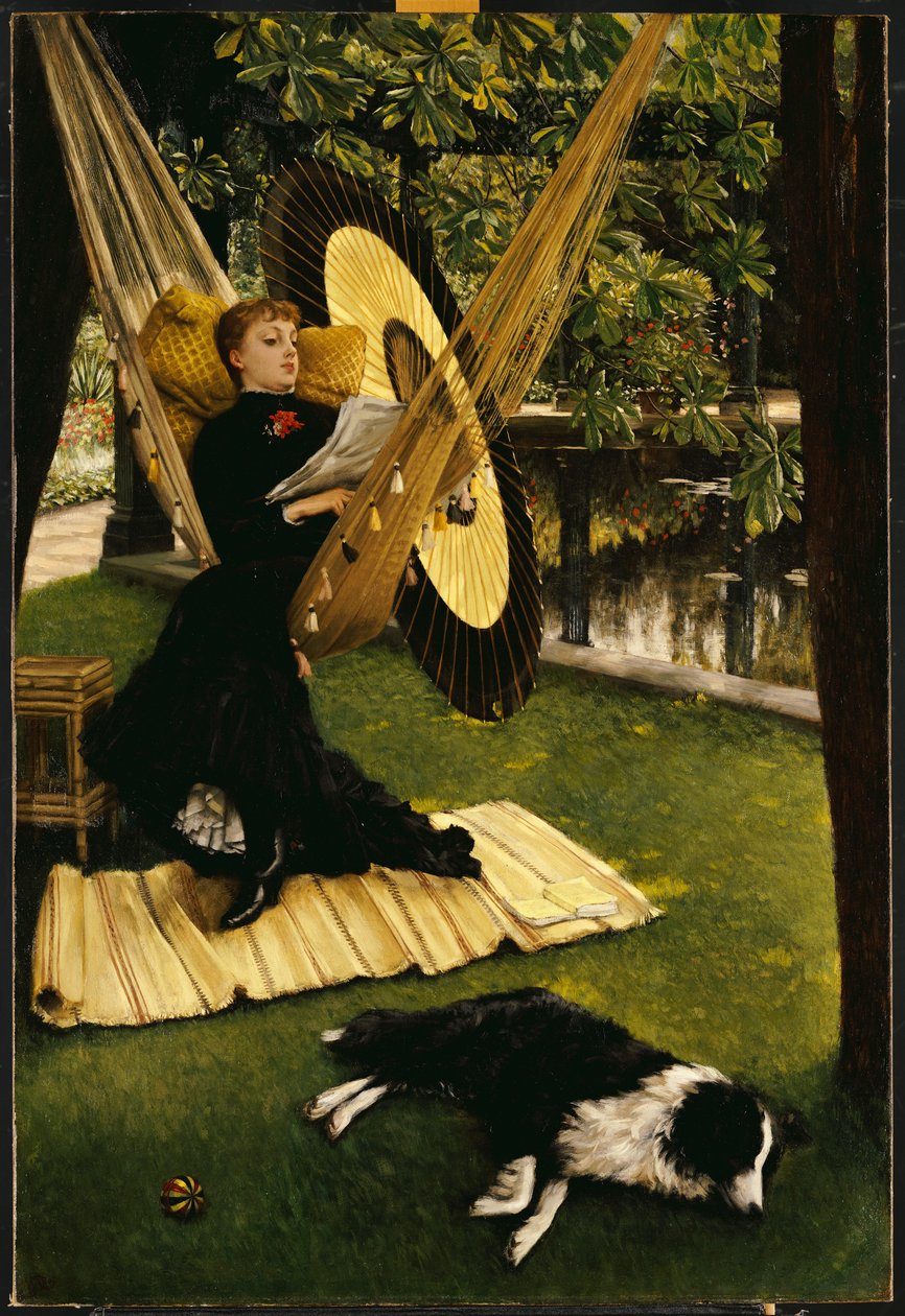 Die Hängematte von James Jacques Joseph Tissot