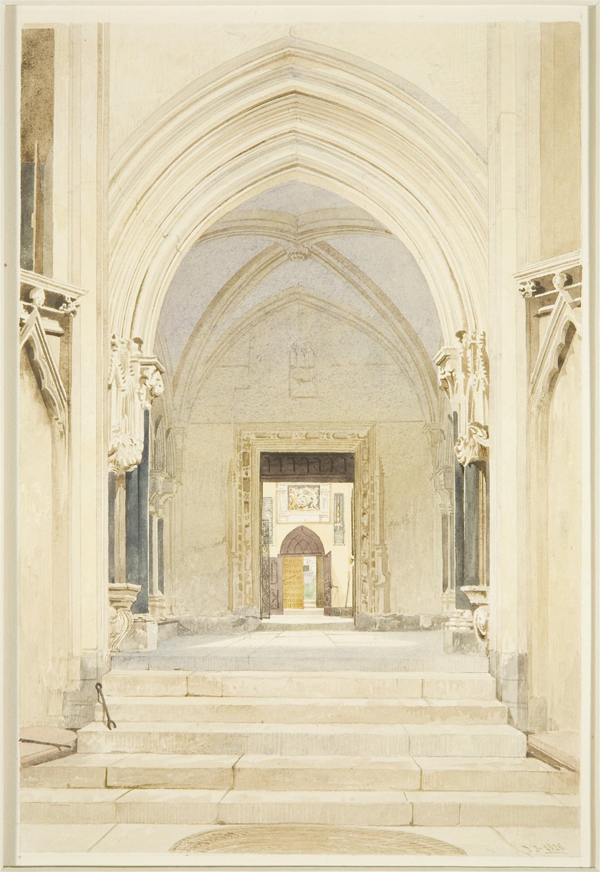 Nordportal von St. Mary Redcliffe, Blick nach Süden von James Johnson
