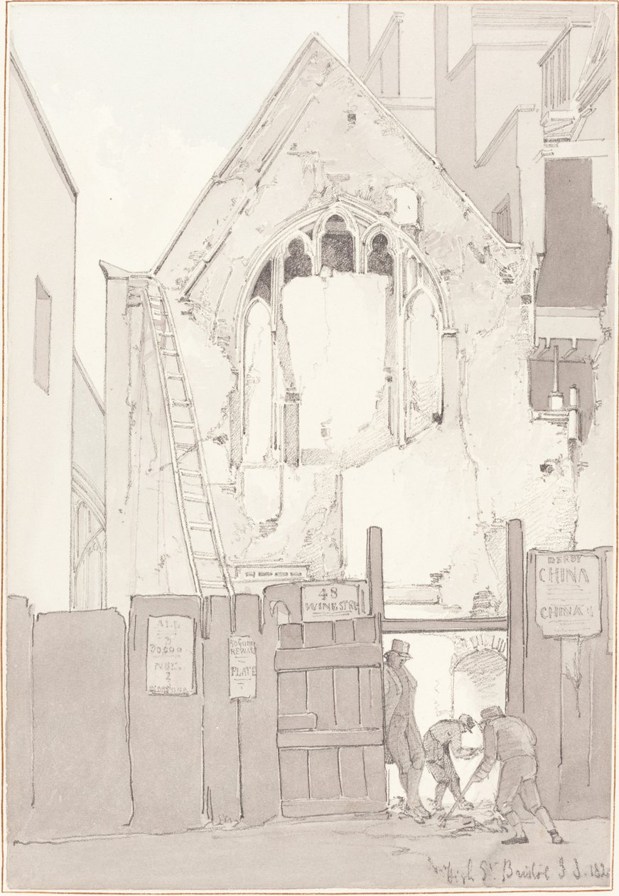 Die Entdeckung eines Ostfensters der All Saints