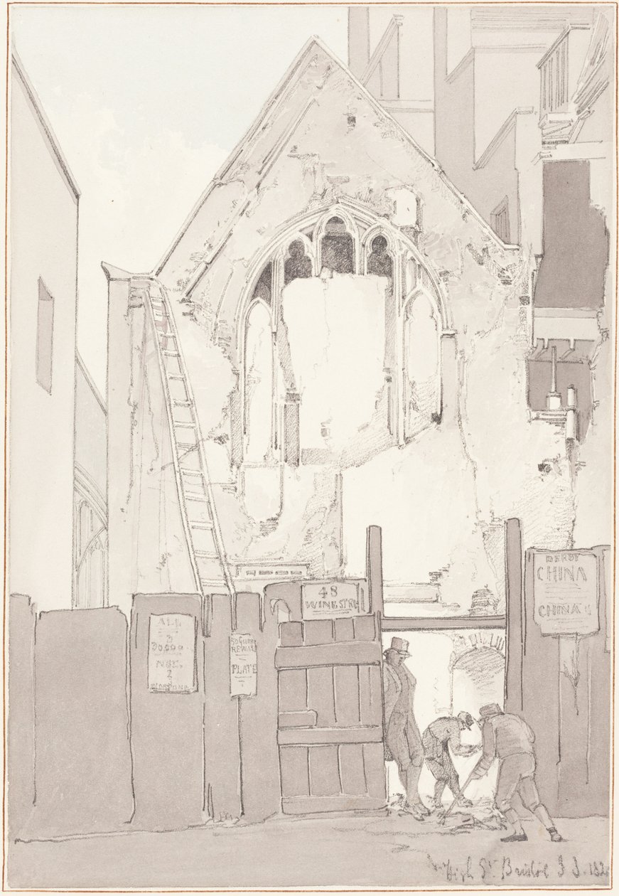 Die Entdeckung eines Ostfensters der All Saints