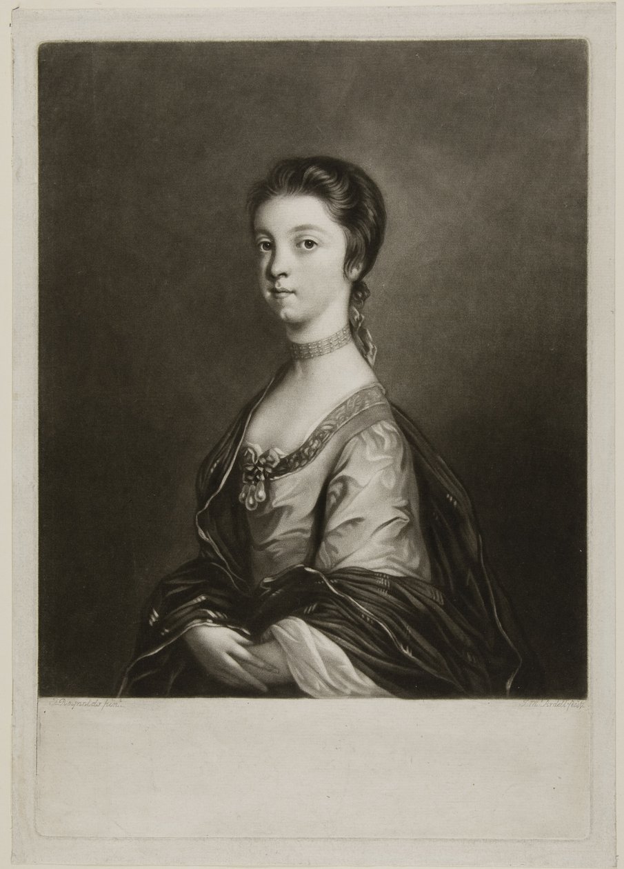 Lady Elizabeth Montagu von James MacArdell