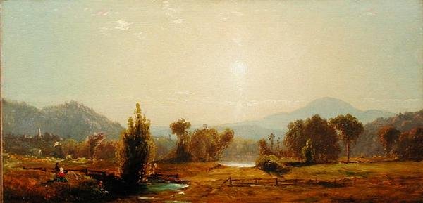 Blick auf die Catskills von James McDougal Hart