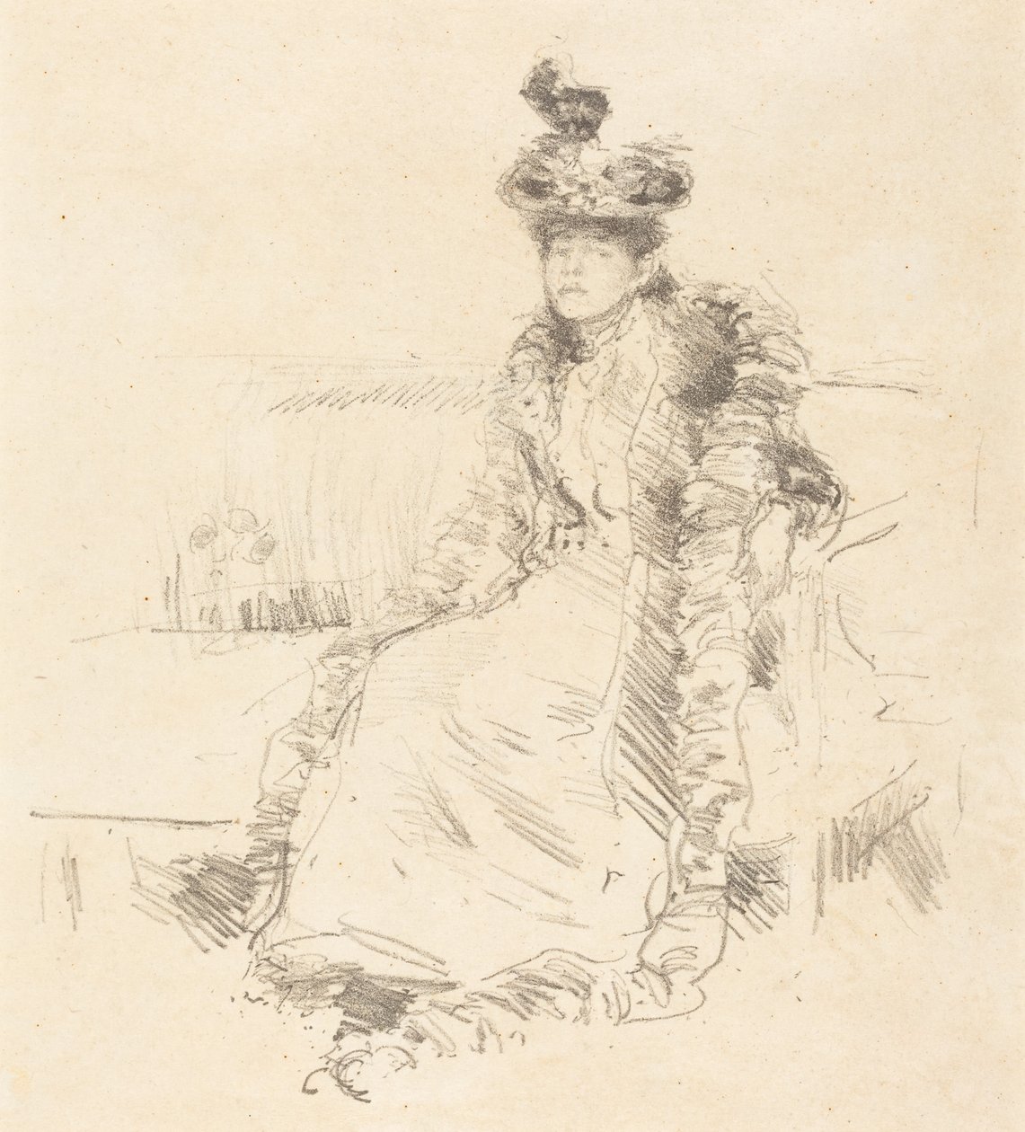 Eine Sitzende Dame von James McNeill Whistler
