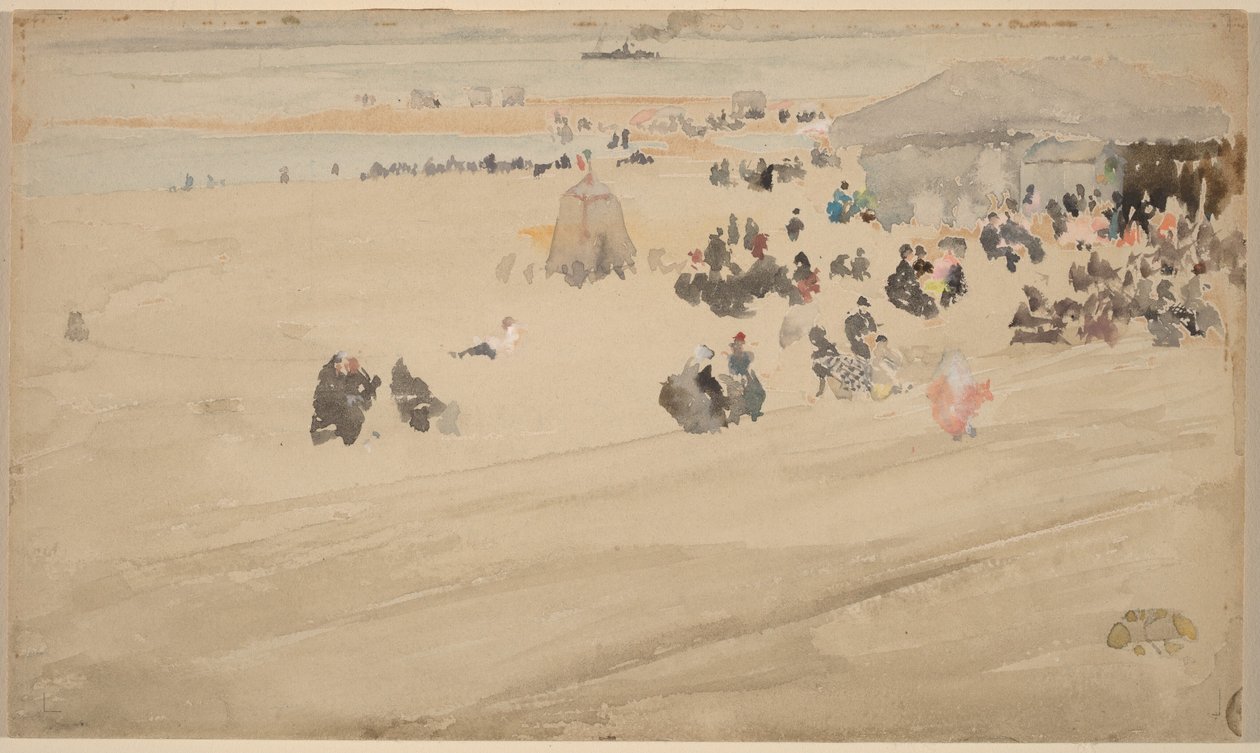 Strandszene von James McNeill Whistler